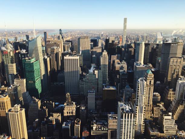 istock Aerial View Of City 696254431