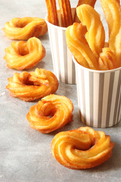 istock Churros with chocolate pasta dessert