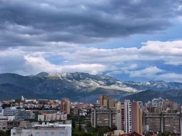 istock View Of Cityscape Against Cloudy Sky 696280645
