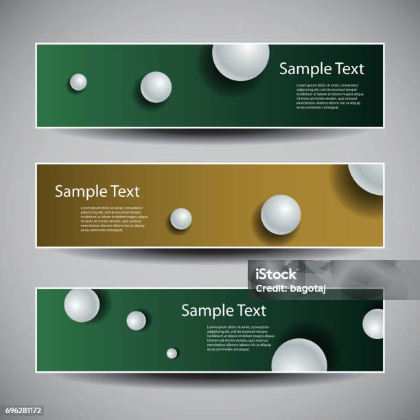 Web Design Elements Header Designs Stock Illustration - Download Image ...