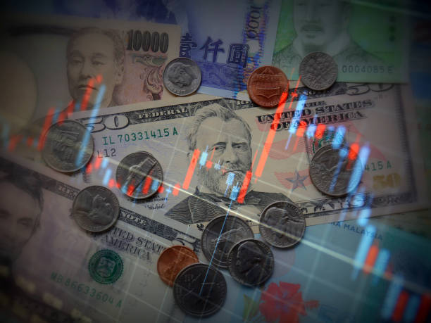 istock Money with chart can be used for financial concept 696281442