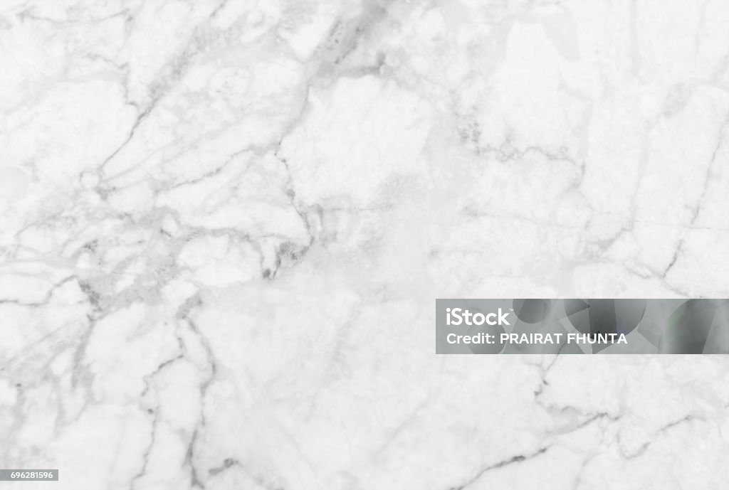Textura de mármol blanco con vetas delicadas - Foto de stock de Abstracto libre de derechos