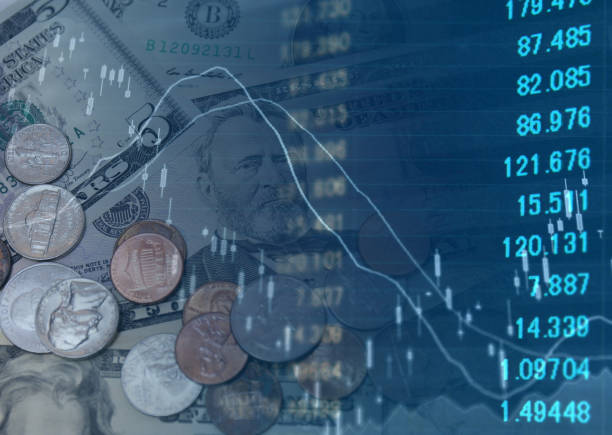 istock Money with chart can be used for financial concept 696285628