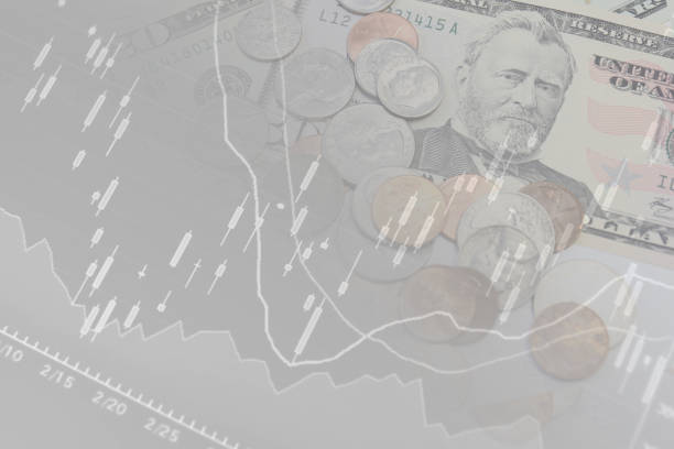 istock Money with chart can be used for financial concept 696287802