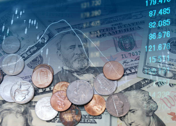 istock Money with chart can be used for financial concept 696288106