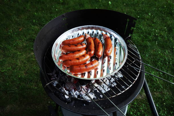 istock Roasted meat on grill, barbecue 696307758