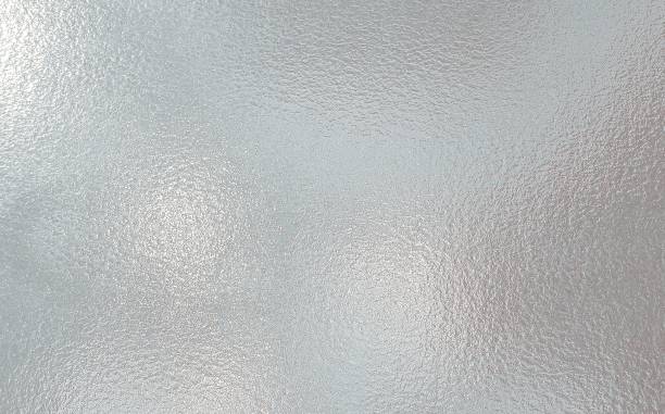 White color frosted Glass texture background stock photo