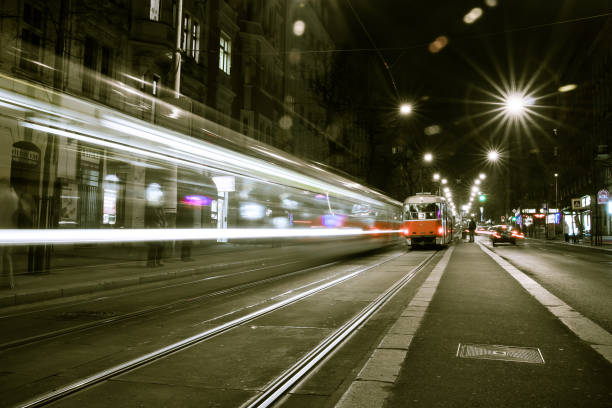 istock City of Night Trams 696310650