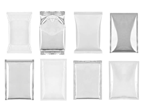 istock aluminum white bag package food template 696314208