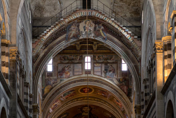 istock Pisa cathedral interior view, Italy 696318478