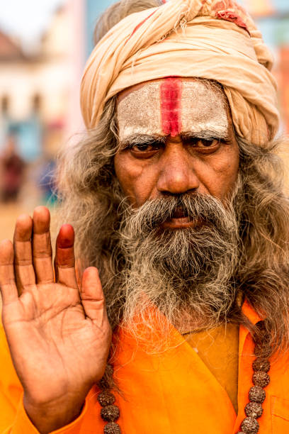 istock Sadhu in Varanasi, India 696321638