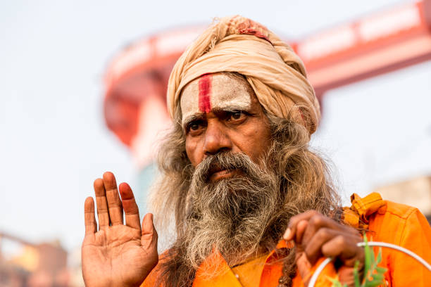 istock Sadhu in Varanasi, India 696321666