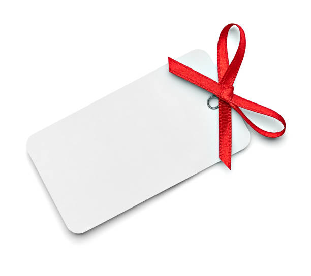 istock ribbon bow card note chirstmas celebration greeting 696337886