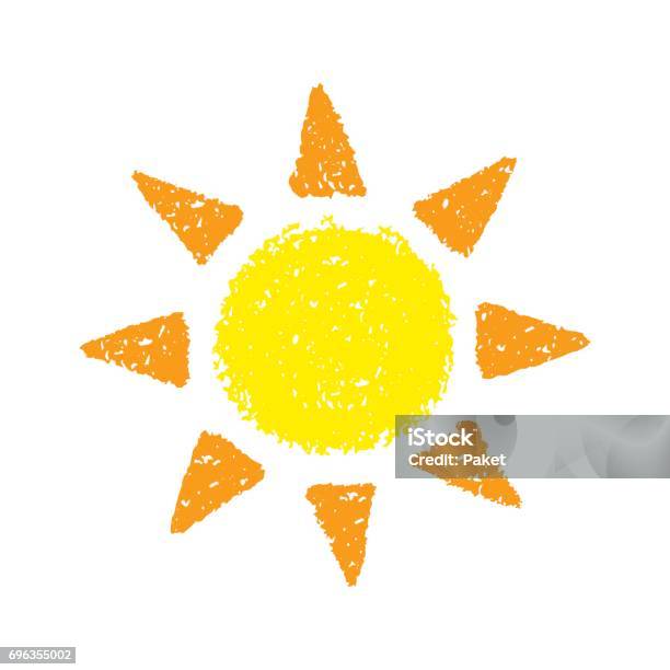 Sun Hand Draw Hand Drawn Sun Stock Illustration - Download Image Now - Abstract, Art ...