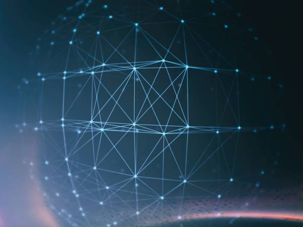 istock Futuristic virtual technology background, Fiber virtual optic cables, fibre connection, telecomunications concept, digitally generated image. 696361194