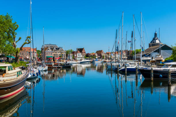 istock Marina in Canal in Enkhuizen Netherlands 696363910
