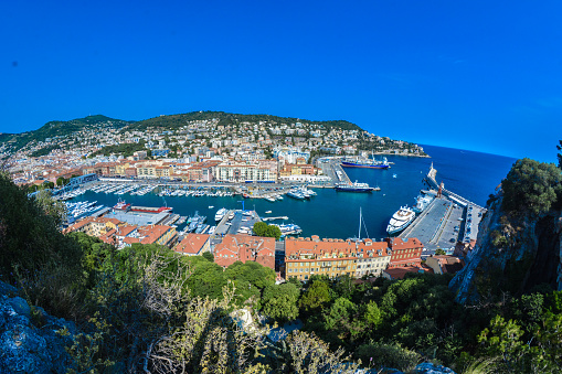 A beautiful view of the French Riviera