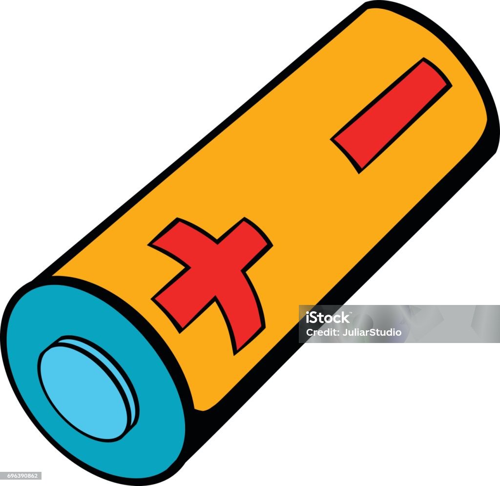 Electronic Cigarette Battery Icon Cartoon Stock Illustration - Download  Image Now - Battery, Cartoon, Cigarette - iStock