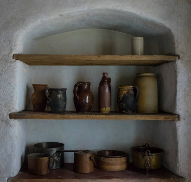 istock The old and ancient utensils in a  farmhouse 696391510