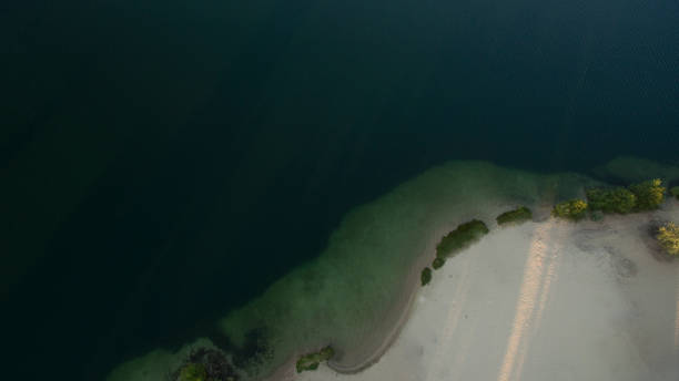 istock Very beautiful deserted island view from above 696392148