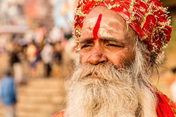 istock Sadhu in Varanasi, India 696392152