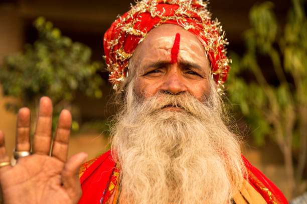 istock Sadhu in Varanasi, India 696392156