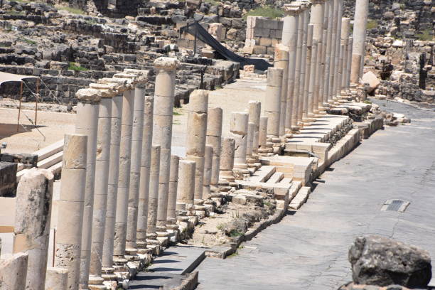 istock Archaeological site, Beit Shean, Israel 696394900