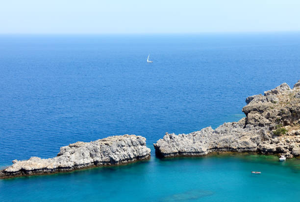istock St Paul bay, Rhodes, Lindos, Greece 696399038
