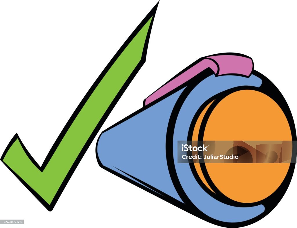 Pen And Green Checkmark Icon Cartoon Stock Illustration - Download Image  Now - Adult, Badge, Business - iStock