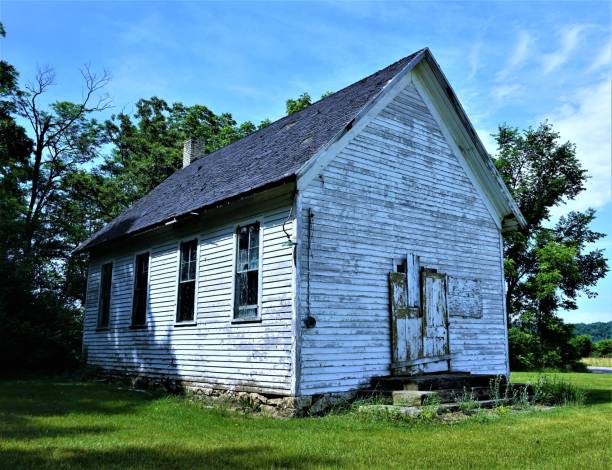 istock Single Room School House - Long Abandoned - Rural 696426672