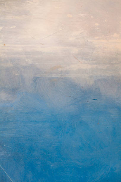 blue abstract ocean art painting background