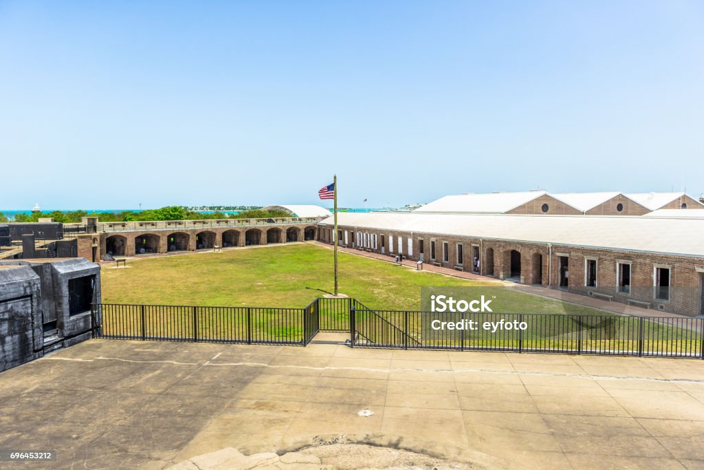 Fort Zachary Taylor Fort Zachary Taylor, near southern tip of Key West, Florida. Military Base Stock Photo