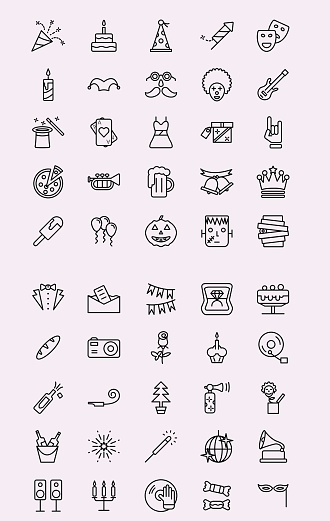 Mobile Icon Party Stock Illustration - Download Image Now - Line Icon, Party - Social Event, The End - iStock Mobile Icon Party Stock Illustration - Download Image Now - Line Icon, Party - Social Event, The End - iStock