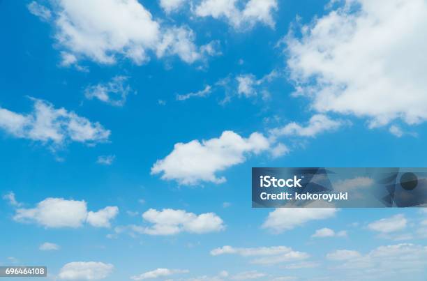 Paesaggio Del Cielo Limpido - Fotografie stock e altre immagini di Cielo - Cielo, Nube, Panorama di nuvole