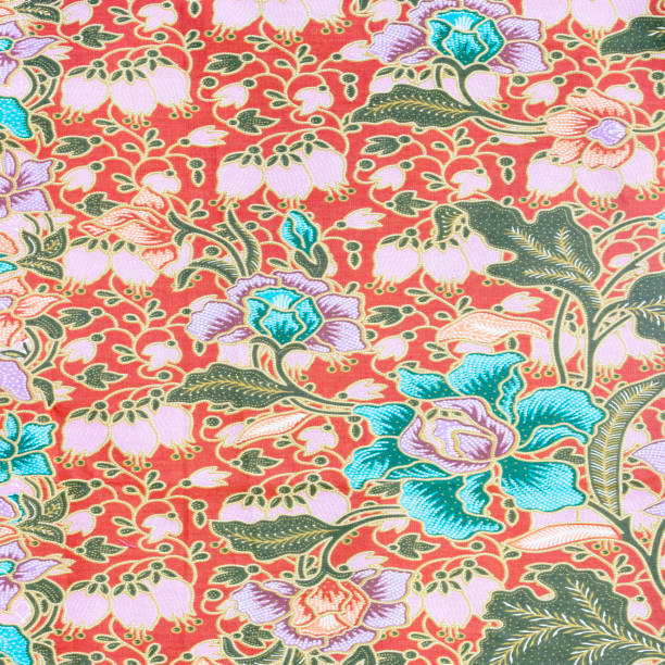 istock vintage style of tapestry flowers fabric pattern background 696474514