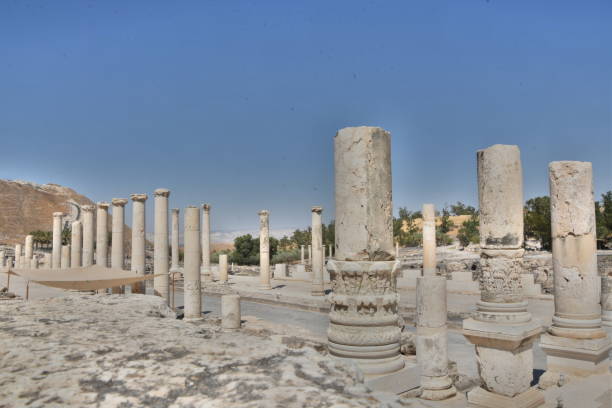 istock Archaeological site, Beit Shean, Israel 696475162