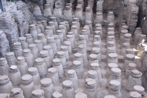 istock Roman baths , Archaeological site, Beit Shean, Israel 696481138