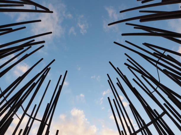 Close Up Of Steel Fabrication Details