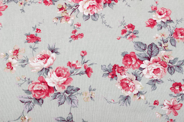 istock vintage style of tapestry flowers fabric pattern background 696484704