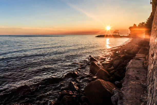 istock Sunset at the sea, Trieste 696488234