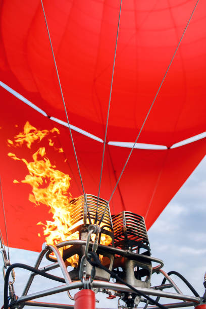 istock A Hot Air Balloon burners in operation 696492818