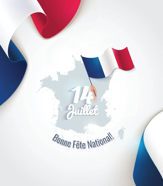 illustrations, cliparts, dessins animés et icônes de dépliant fête nationale 14 juillet, bannière ou une affiche. - backgrounds abstract paintings art product