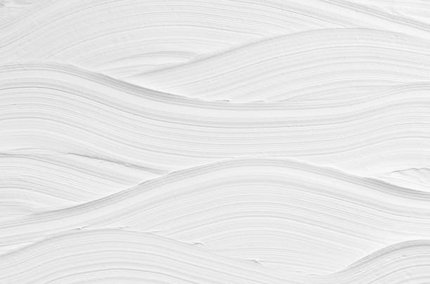 textura de yeso blanco de la onda. fondo abstracto moderno claro. - ola fotos fotografías e imágenes de stock