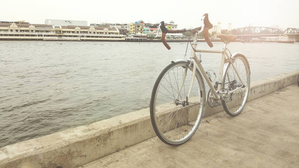 istock travel concept bicycle in bangkok thailand 696508848