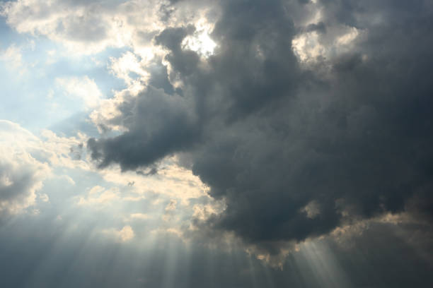 istock Clouds. A view from a window of the plane 696545876