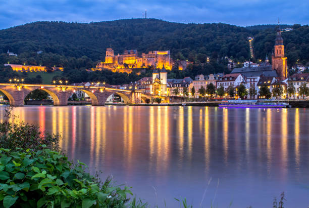 istock View to castle, Heidelberg, Germany 696552608
