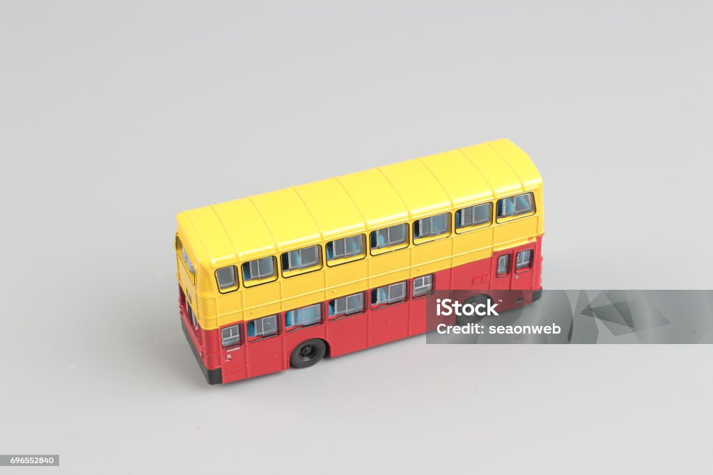 Bus model isolated over a white background the Bus model isolated over a white background Bus Stock Photo
