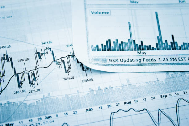 istock Showing business and financial report 696553334