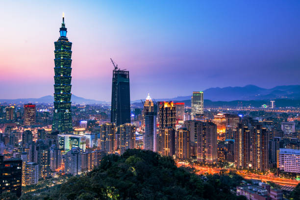 istock Taipei, Taiwan city skyline 696564696