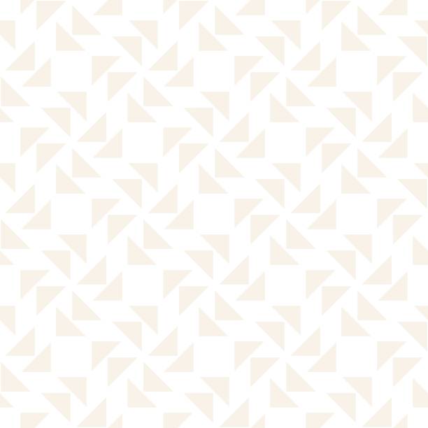 istock Shapes seamless pattern background. Stylish symmetric lattice.  Abstract geometric tiling mosaic 696566024
